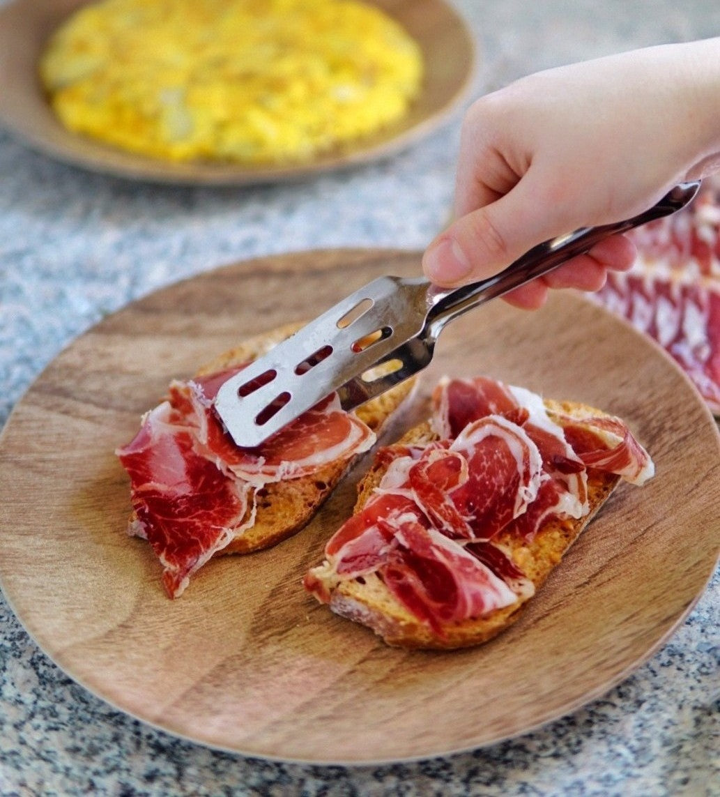 « Pa amb tomàquet » et jambon ibérique de bellota