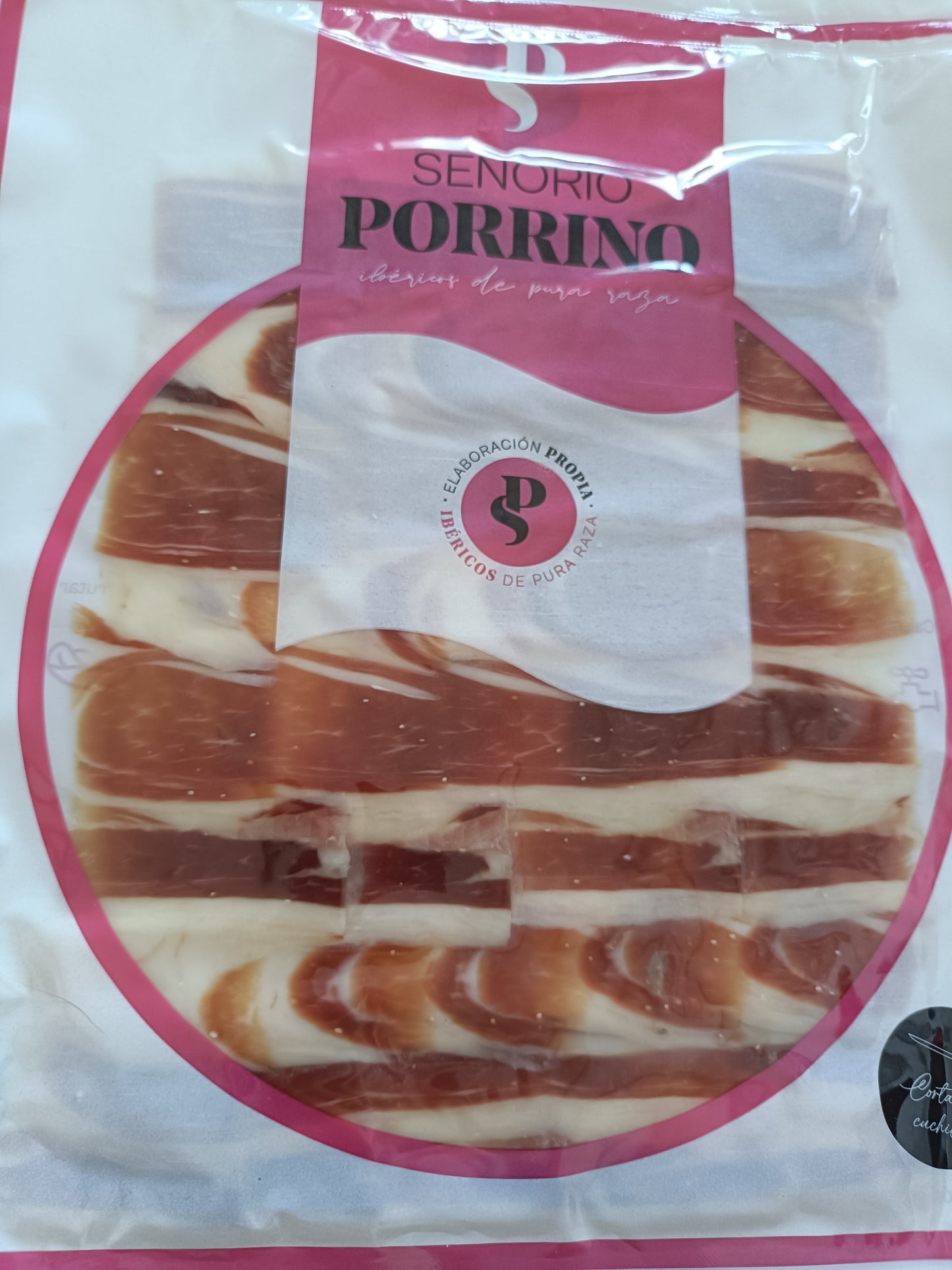 Jambon Ibérique Bellota 50 % tranché